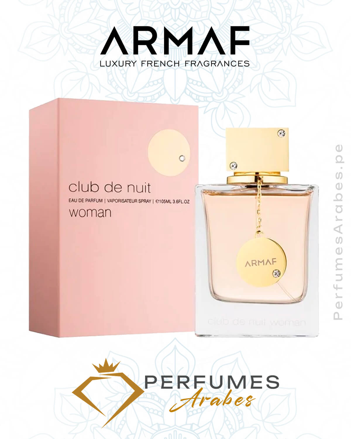 Armaf Club de Nuit Woman Eau de Parfum For Women 105 ml 3.6 FL. Oz