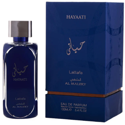Lattafa Hayaati Al Malekymen Eau De Parfum Spray 3.4 oz