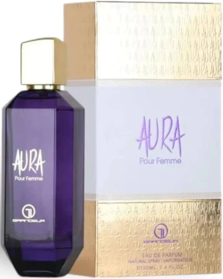 AURA POUR FEMME EDP - 100 ML (3.4oz) BY GRANDEUR