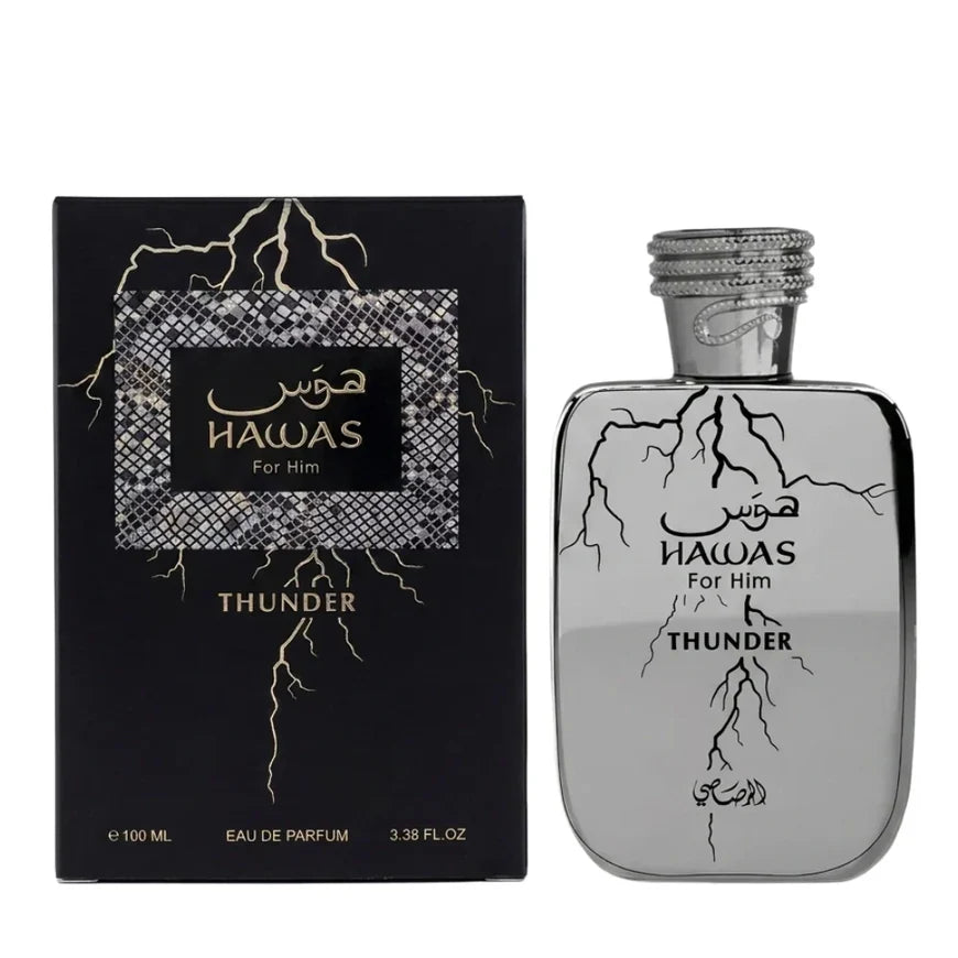 HAWAS THUNDER MEN EDP - 100ML (3.40z) by RASASI