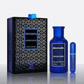 Bharara Double Bleu Eau de Parfum  For Men 100  ML 3.4 FL. Oz